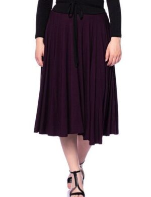 Ingoria PANDORA Maxikleid mit Schmetterlingsärmel Curvy ab Größe XXL (Uni)