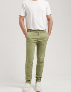 MUD Jeans Unisex Jeans Scott Mid Tapered – Pebbles