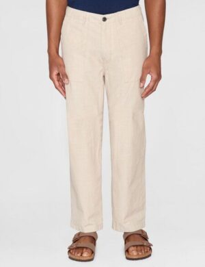 KnowledgeCotton Apparel Herren Hose FLINT wide slub yarn pants von Knowledge Cotton Apparel – VEGAN