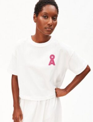 ARMEDANGELS ALBERTARAA Damen T-Shirt aus recyceltem Baumwoll Mix