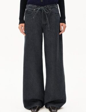 ARMEDANGELS ASTRAEAAS Damen Wide Leg Mid Waist aus Lyocell Baumwoll Mix