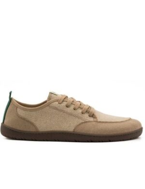 Vesica Piscis Footwear CLAXTON vegan barefoot sand-natural linen
