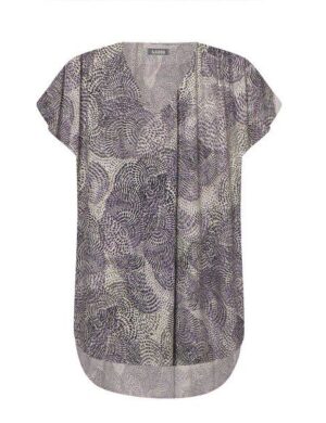 WiDDA berlin gemusterte Sommerbluse BEAT radiance aus ECOVERO®
