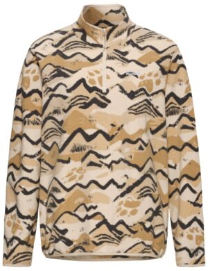 Jack Wolfskin – Women’s Paw Era 100 Print Halfzip – Fleecepullover