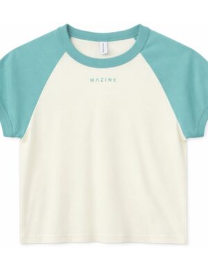 Mazine – Women’s Contrast Sleeves T-Shirt – T-Shirt