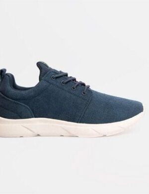 8000Kicks Explorer V2 Navy blau - Wasserdichte Hanfschuhe