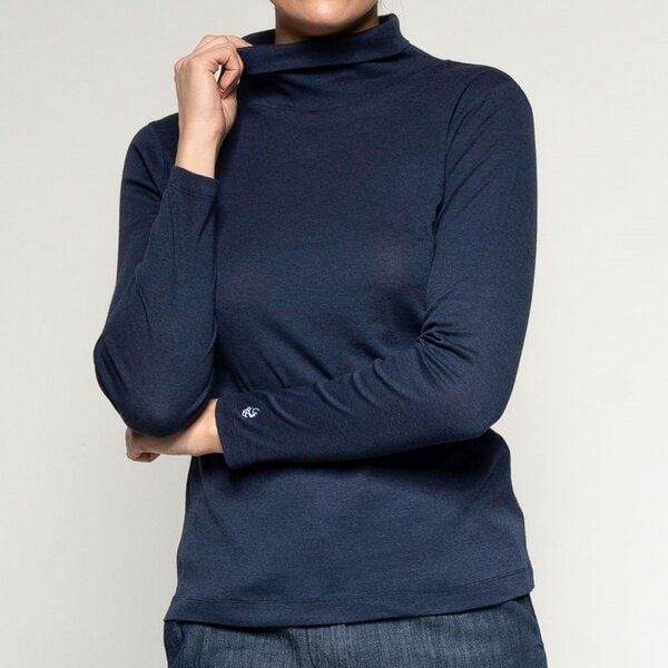Alma & Lovis Meliertes Rollkragen-Longsleeve Alma & Lovis Meliertes Rollkragen-Longsleeve