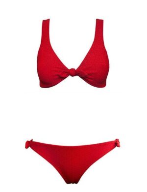 Anekdot Bikini Set Geranium Line Top + Line Slip