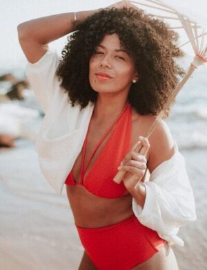 Anekdot Bikini Top Versatile Geranium