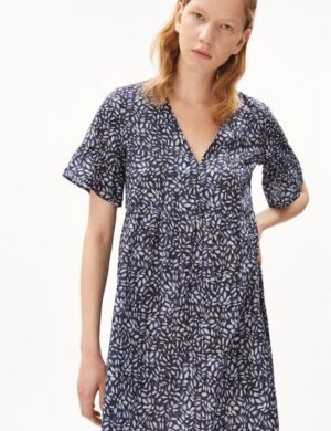 ARMEDANGELS AAINO WATER DOTS – Damen Webkleid mit 100% carbon-zero TENCEL Faseranteil