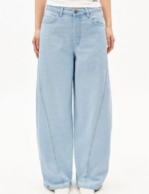 ARMEDANGELS AALTHEA BARREL Damen Barrel Leg Mid Waist aus recycelter Baumwolle
