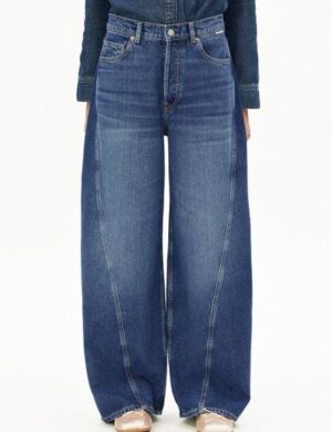 ARMEDANGELS AALTHEA BARREL Damen Wide Leg Mid Waist aus Lyocell Baumwoll Mix