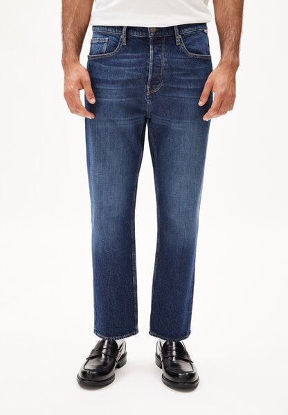 ARMEDANGELS AAUSTIN Herren Relaxed Tapered Jeans Bio-Baumwoll Mix Comfort-Stretch ARMEDANGELS AAUSTIN Herren Relaxed Tapered Jeans Bio-Baumwoll Mix Comfort-Stretch