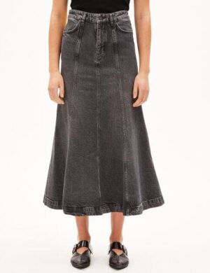 ARMEDANGELS ARIENAA Damen Jeansrock Slim Fit aus Bio-Baumwoll Mix