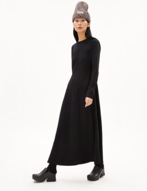 ARMEDANGELS AZURAA SOL – Damen Jerseykleid Slim Fit aus Bio-Baumwoll Mix