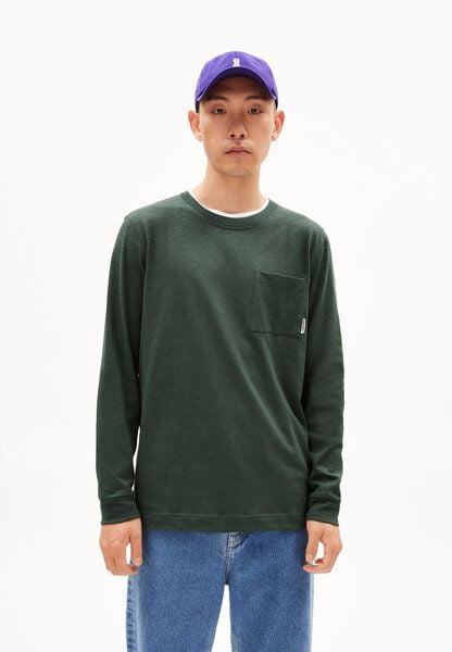 ARMEDANGELS BAAZO FLAMÉ - Herren Longsleeve Regular Fit aus Bio-Baumwolle ARMEDANGELS BAAZO FLAMÉ - Herren Longsleeve Regular Fit aus Bio-Baumwolle