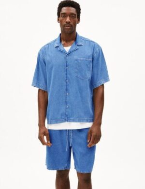 ARMEDANGELS BOWLAAS Herren Jeanshemd aus Bio-Baumwoll Mix
