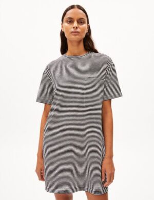 ARMEDANGELS CHAARA LOVELY STRIPES Damen Jerseykleid aus Bio-Baumwolle
