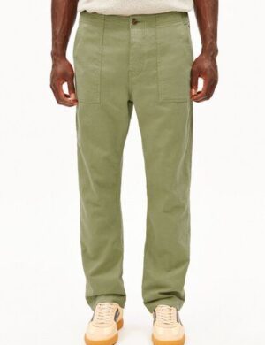 ARMEDANGELS COTTON LINEN Herren Stoffhose aus Baumwoll-Leinen-Mix