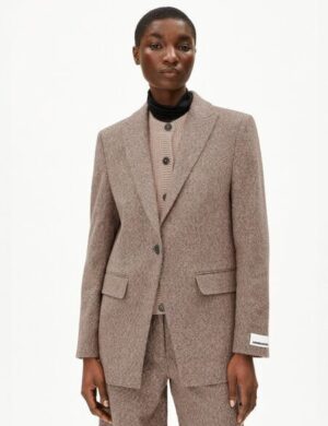 ARMEDANGELS Damen Blazer – Mikulaa Tweed
