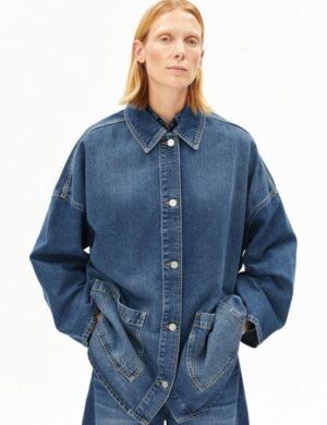 ARMEDANGELS DRAAPY DENIM Damen Jeansjacke aus TENCEL Lyocell Mix