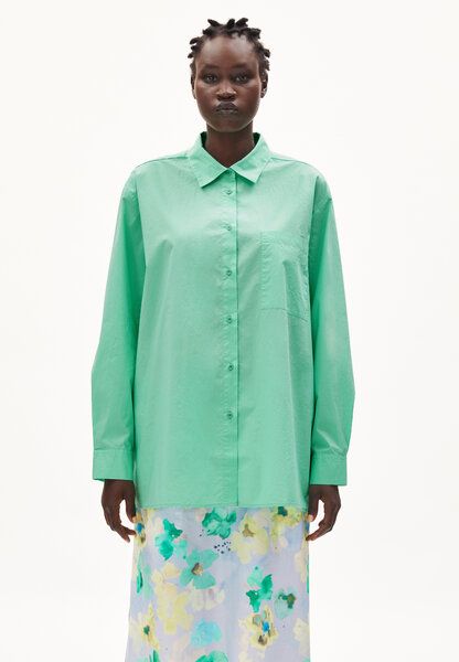 ARMEDANGELS EALGAA - Damen Bluse Loose Fit aus Bio-Baumwolle ARMEDANGELS EALGAA - Damen Bluse Loose Fit aus Bio-Baumwolle