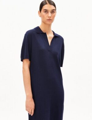 ARMEDANGELS FINE POLO Damen Strickkleid aus Bio-Baumwoll Mix