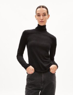 ARMEDANGELS GRAZILIAA SOFT - Damen Longsleeve Slim Fit aus Bio-Baumwolle