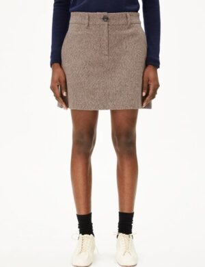 ARMEDANGELS HANNAAHLA TWEED Damen Webrock aus Bio-Baumwolle