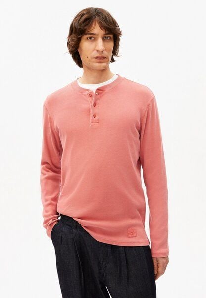 ARMEDANGELS HENLY GMT DYE Herren Longsleeve aus Bio-Baumwoll-Mix ARMEDANGELS HENLY GMT DYE Herren Longsleeve aus Bio-Baumwoll-Mix