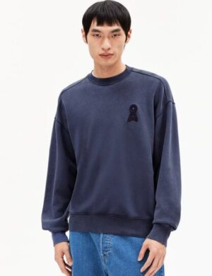 ARMEDANGELS ICONIC Å EMAAL GMT DYE Herren Sweatshirt aus Bio-Baumwolle
