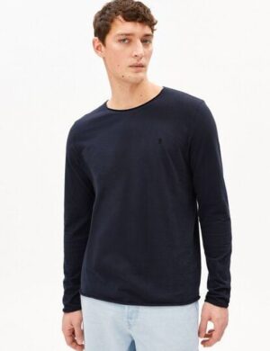ARMEDANGELS JAAMES BRUSHED Herren Longsleeve aus Bio-Baumwolle