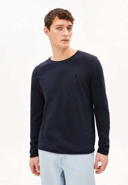 ARMEDANGELS JAAMES BRUSHED Herren Longsleeve aus Bio-Baumwolle ARMEDANGELS JAAMES BRUSHED Herren Longsleeve aus Bio-Baumwolle