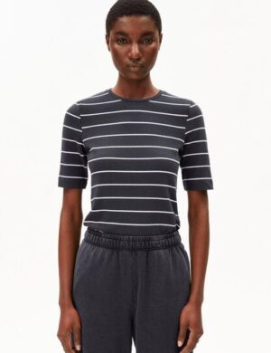 ARMEDANGELS JAANISARA FINE STRIPE Damen T-Shirt aus Bio-Baumwoll Mix
