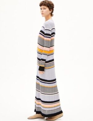 ARMEDANGELS KAAMILA STRIPES Damen Strickkleid aus Bio-Baumwolle