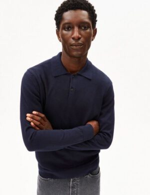 ARMEDANGELS KNIT POLO Herren Polo aus Bio-Baumwolle