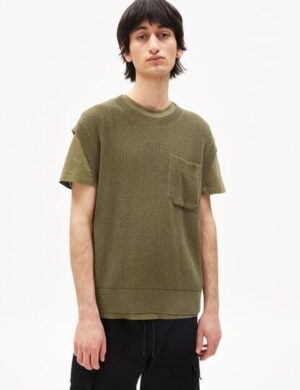 ARMEDANGELS KRAAVO LINEN – Herren Strick Top Regular Fit aus Leinen-Mix