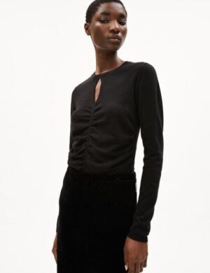 ARMEDANGELS LALEAA FESTIVE – Damen Pullover Slim Fit aus Bio-Baumwoll Mix