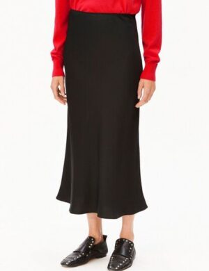 ARMEDANGELS LENOVAA SATIN Damen Webrock aus Naia Renew Mix