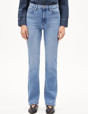 ARMEDANGELS LINNAA Damen Bootcut Jeans Bio-Baumwoll Mix X-Stretch