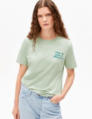 ARMEDANGELS LUALAA EMBRO Damen T-Shirt aus Bio-Baumwolle