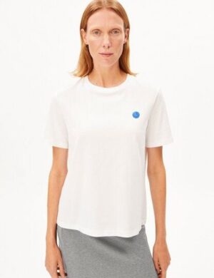 ARMEDANGELS LUALAA EMBRO Damen T-Shirt aus Bio-Baumwolle