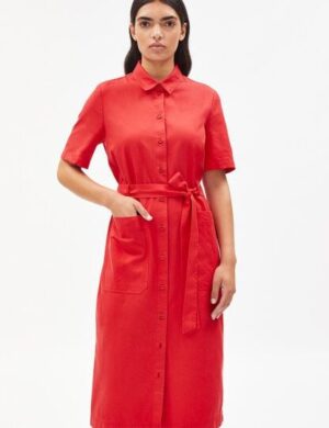 ARMEDANGELS MAARET – Damen Webkleid aus Bio-Baumwoll Mix