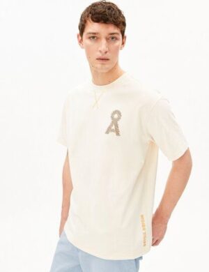 ARMEDANGELS MAARKOS DENIM BLEND Herren T-Shirt aus recyceltem Baumwoll Mix