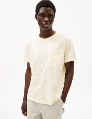 ARMEDANGELS MAARKOS POCKET STRIPES Herren T-Shirt aus Bio-Baumwolle