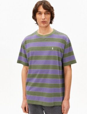 ARMEDANGELS MAARKOS STRIPES Herren T-Shirt aus Bio-Baumwolle
