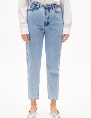 ARMEDANGELS MAIRAA Damen Jeans Mom Fit High Waist Ankle recycelte Baumwolle Non-Stretch