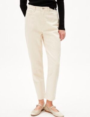 ARMEDANGELS MAIRAA UNDYED - Damen Jeans Mom Fit High Waist Ankle Bio-Baumwoll Mix Non-Stretch