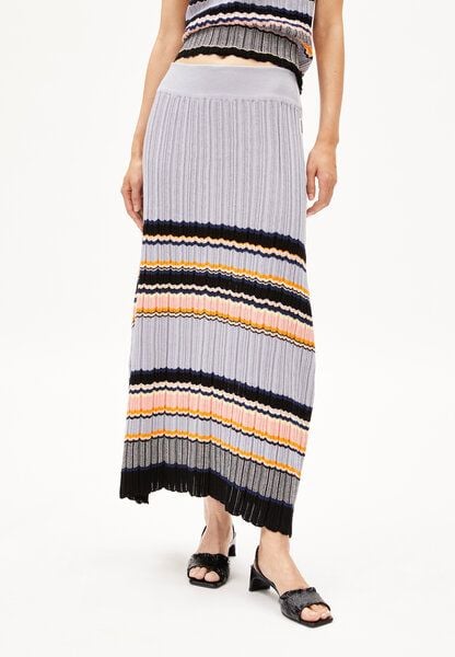 ARMEDANGELS MINNAA STRIPES Damen Strickrock aus Bio-Baumwolle ARMEDANGELS MINNAA STRIPES Damen Strickrock aus Bio-Baumwolle