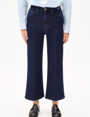 ARMEDANGELS MURLIAA CROPPED Damen Wide Jeans recycelter Baumwoll Mix Comfort-Stretch